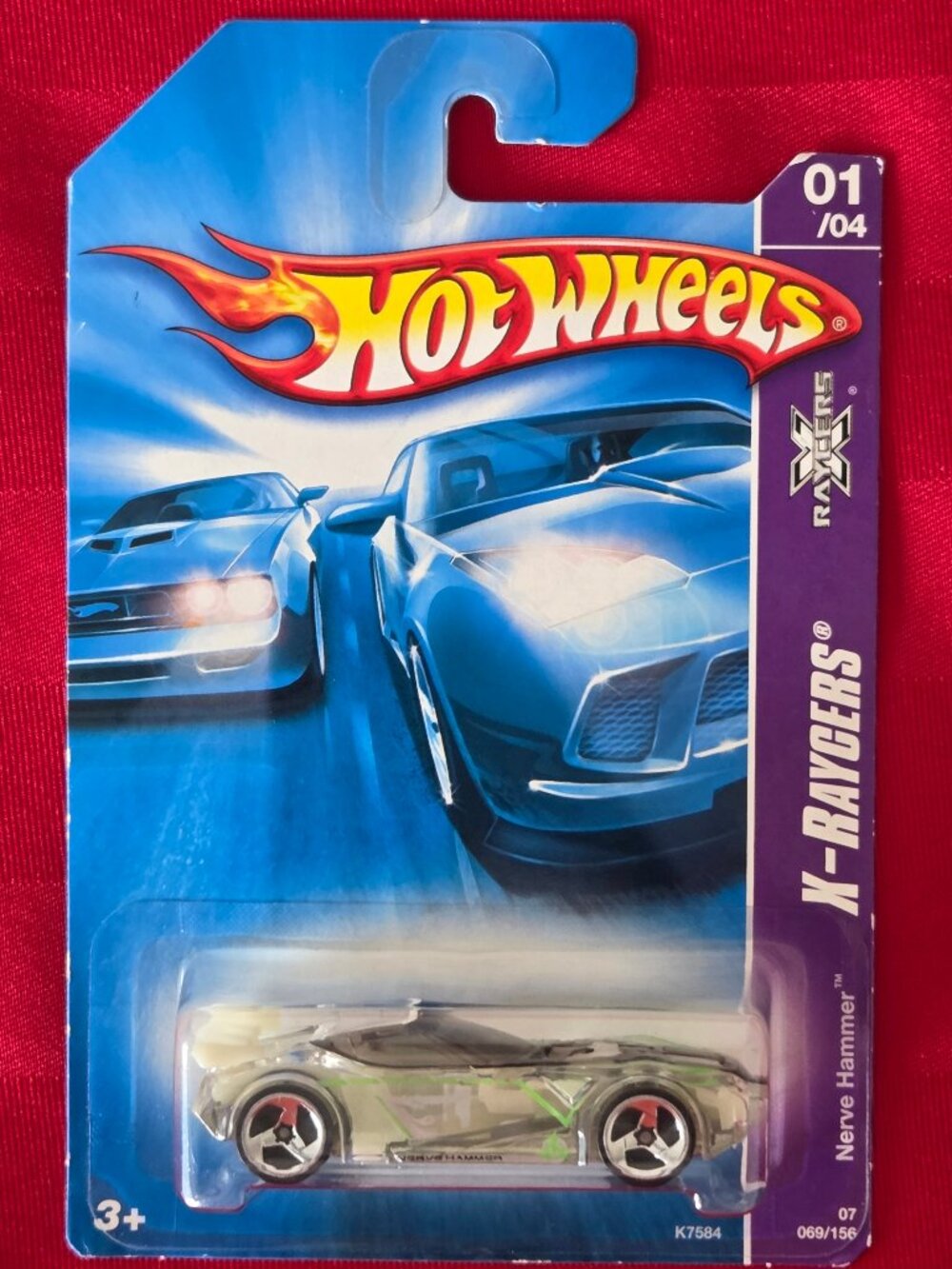 2007 HOT WHEELS, NERVE HAMMER, #1, MINT IN THE PACKAGE!!!